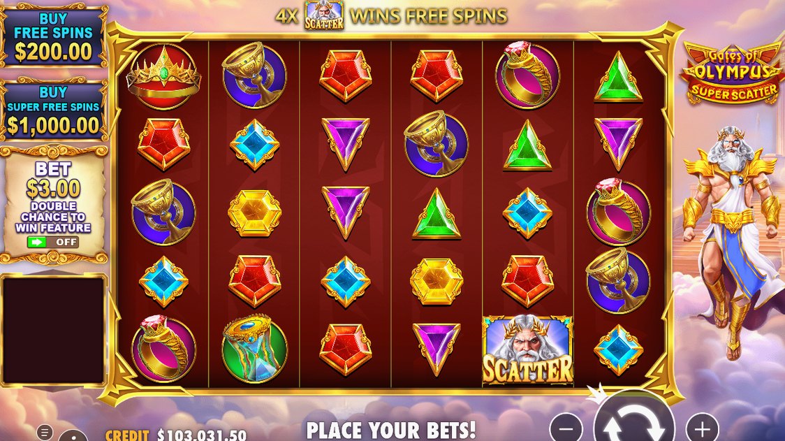 Gates of Olympus Super Scatter
