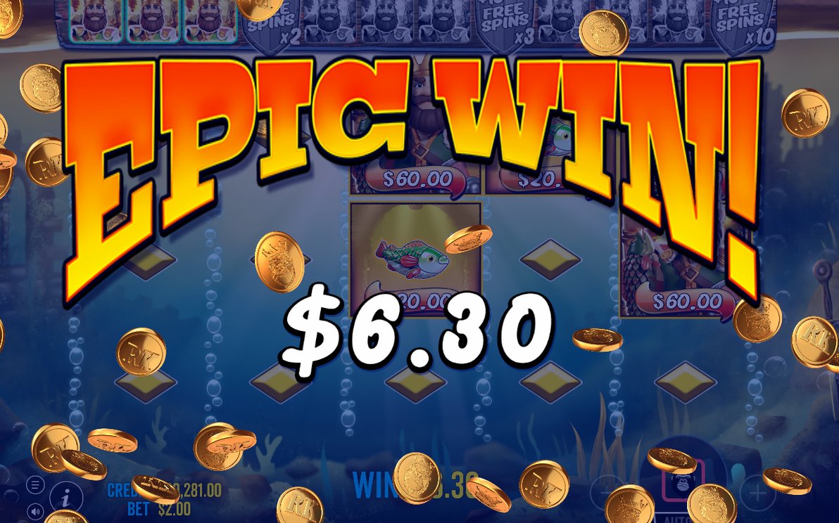 Free Spins: Ansicht der Bonusrunde im Spiel